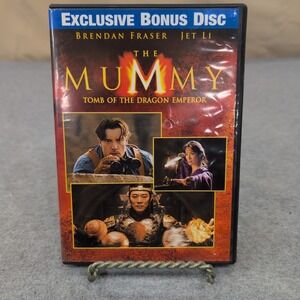 The Mummy Tomb of the Dragon Emperor DVD Exclusive Bonus Disc Action Adventure